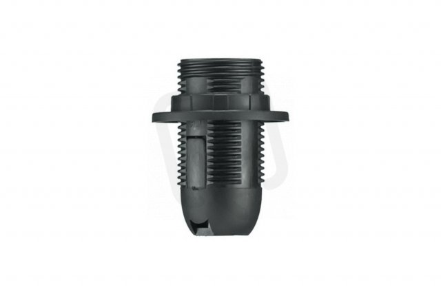 Objímka termoplastová černá E-14-1 límec MALPRO D.3027