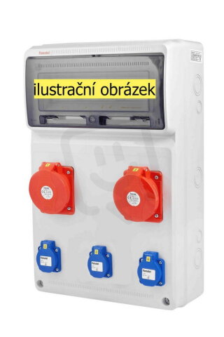 Zásuvková skříň ZSF30002000.V/3952 IP44 pouze vydrátovaná FAMATEL v468