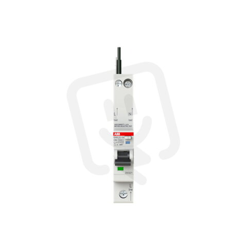 ABB DSE201 M C50 A10 kombinace jistič/chránič 1P+N 1M 10kA 50 A 10 mA C A
