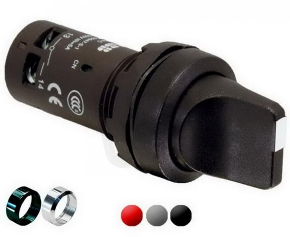 Přepínač C3SS2-30R-11 červený