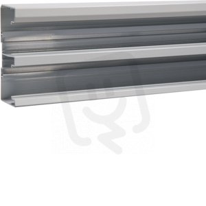 Kanál GBA dvoukomorový, hliníkový 50x131 mm, přírodní elox TEHALIT GBA501311ALU