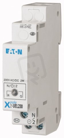 Eaton 284923 Světelné návěstí červená+zelená 1x LED, Un=230V AC/DC Z-UEL230