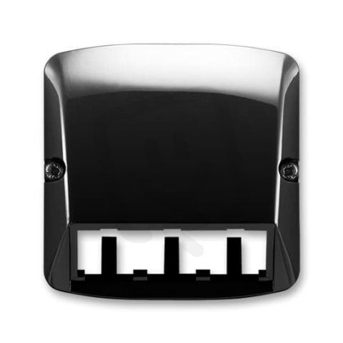 Kryt zásuvky komunikační pro Panduit Mini-Com 5014A-A00410 N černá Tango ABB