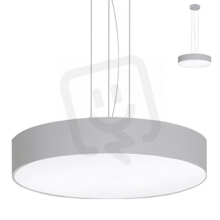 Závěsné svítidlo Disk 360 - závěs šedá 3x23W IP20 E27 COMPOLUX 925074/54