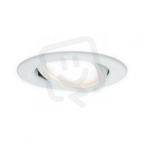 Zápustné svítidlo LED Coin Slim IP23 kulaté 6,8W bílá 1ks výklopné 93863