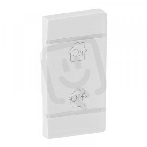 VALENA LIFE KRYT PRO MYHOME_UP SYMBOL ON/OFF PRAVÝ 1MODULOVÝ BÍLÝ LEGRAND 755555
