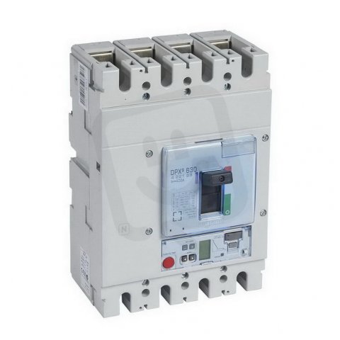 DPX3 630 ELEKTRONICKÁ SPOUŠŤ SG PRO JISTIČ 4P 400A 50kA LEGRAND 422193