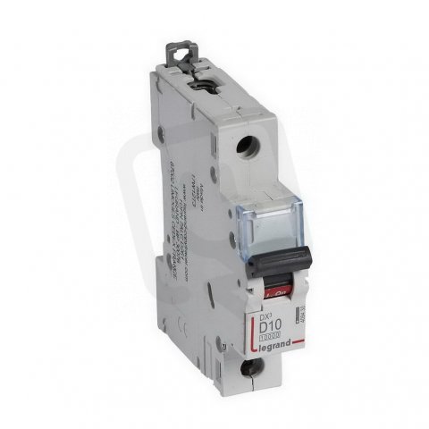 DX3 JISTIČ, 1 PÓLOVÝ, CHAR. D,50A 10000A/16KA LEGRAND 409437