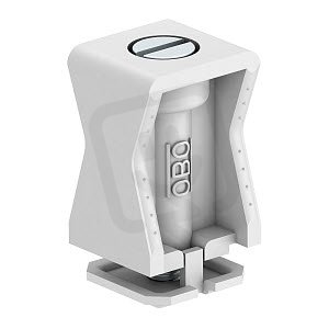 OBO 2050 5-25 LGR Řadová příchytka, 5-25mm, světle šedá Polystyrol, PS