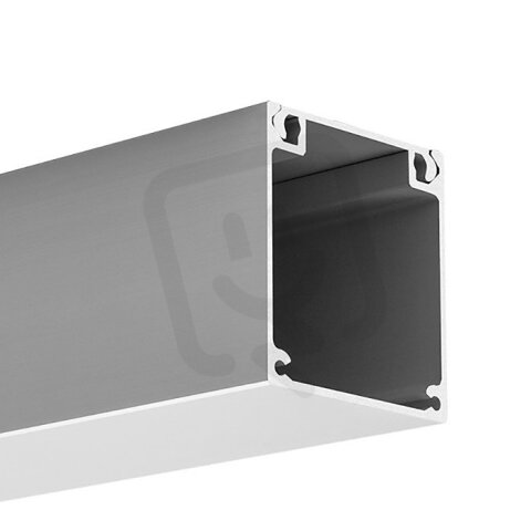 LED hliníkový profil KLUŚ NIBO stříbrná 2m /18010_2m/ ALUMIA A18010A_2