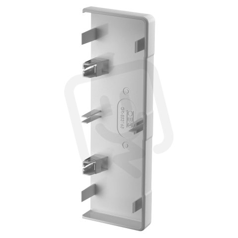 OBO GK-E53165LGR Koncový díl Rapid 45-2 171x56x22 světle šedá