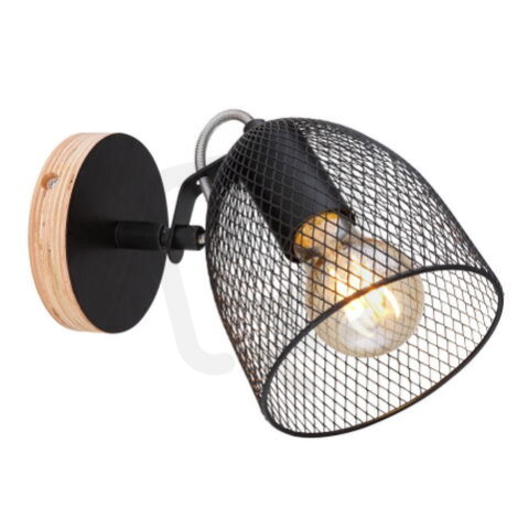 Nástěnné svítidlo JOSINA hnědá 1xE27, max. 60W 230V GLOBO 54034-1
