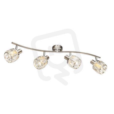 Stropní svítidlo KRIS nikl 4xE14, max. 40W 230V GLOBO 54356-4