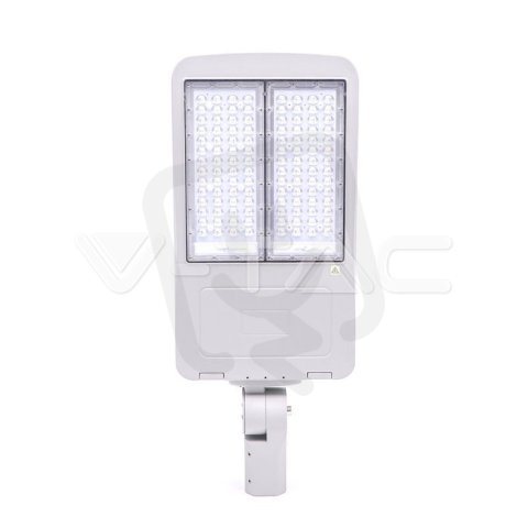 Pouliční LED svítidlo V-TAC 200W 4000K Clas II Aluminium stmívat. 140LM/W