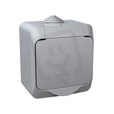 Schneider WDE000610 Spínač jednopólový ř.1, šedý