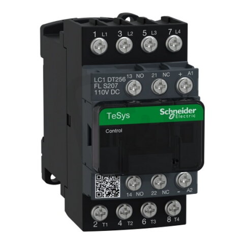 CONTACTOR TESYS LC1D 4P AC1 440V 25A SCHNEIDER LC1DT256FLS207