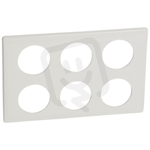 68609 CL RÁMEČEK 2X3P BÍLÁ