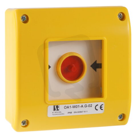 OA1-W01-A.G-01 Bezpečnostní tl. na omítk SPAMEL BG11400