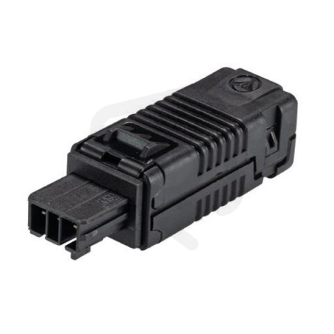 zásuvka na kabel gesis BST, 3-pól, černá WIELAND 93.431.2553.1