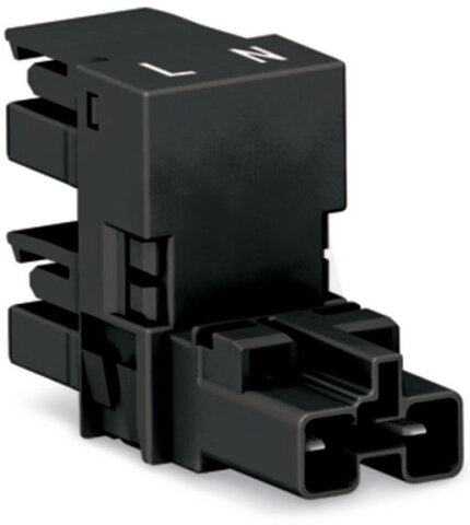 h-rozdělovač 2pól. Kód. A černá WAGO 770-1634