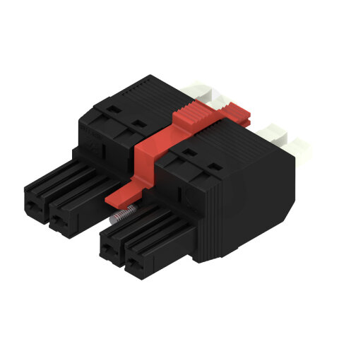 Zásuvný konektor DPS BVFL 7.62HP/04/180MSF3 SN BK BX SO WEIDMÜLLER 2782870000