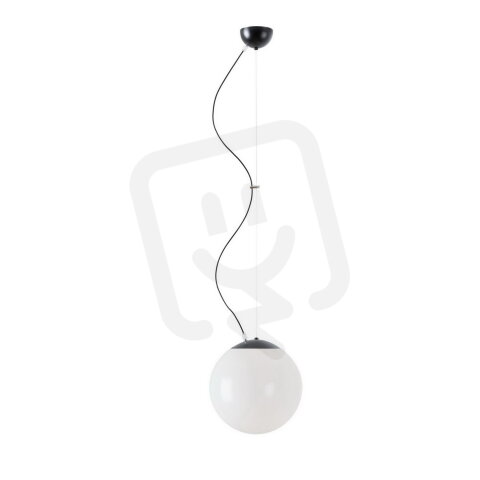 Závěsné LED svítidlo s plastovým stínidlem ISIS L2 PE 20W IP40 DALI 4K černá