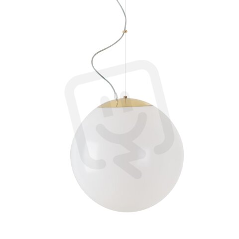 Závěsné LED svítidlo s plastovým stínidlem ISIS L3 PE HP 52W IP40 4K mosaz