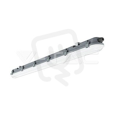 LED Waterproof Fitting M-Series SAMSUNG Chip 60cm 18W 4000K Milky Cover 120lm/W