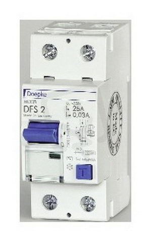 Proudový chránič DFS2 040-2/0,03-AC 2P, 40 A, 0.03 A DOEPKE 09134602