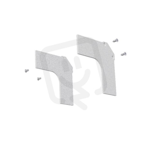 PRF174 SET (2pcs) END CAPS w/o HOLES
