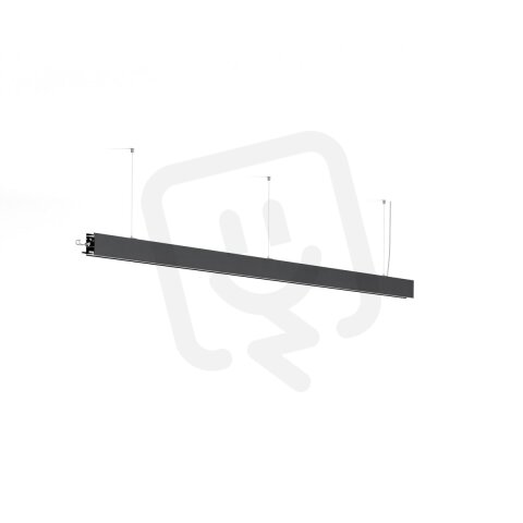 LED Svítidlo Serpent, 2m, dolů, prizma, 3000K, 33W, černá  ALUMIA FPSE155-0730EB