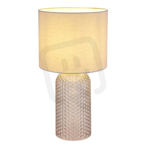 Stolní lampa SOFIA stříbro 1x60W E27  GLOBO 21735G