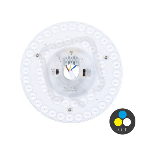 SMD modul kruh 17cm,12-18-24W,CCT,IP20,m
