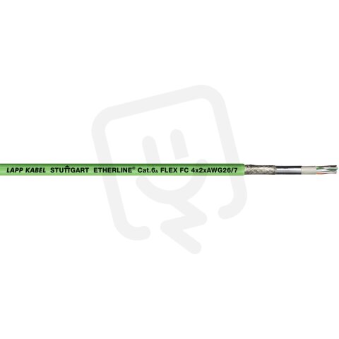 Ethernetový kabel ETHERLINE CAT.6A FRNC FLEX FC LAPP 2170589