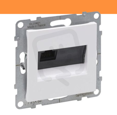 SUNO-1XRJ45 C5E UTP BÍLÁ LIN LEGRAND 72C5UB1RD
