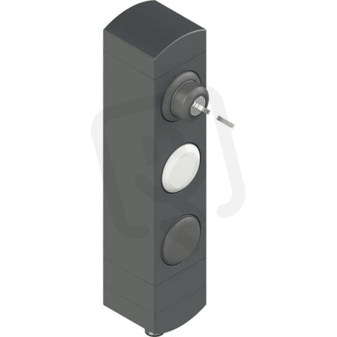 Ovládací jednotka BN 3 prvky (konfigurace A76) Konektor M12,12 pólů, IP65