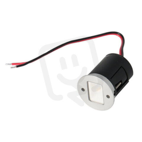 LED světlo do zábradlí, d33x37 mm, 1,5 W, 3000 K, 24 VDC, IP67, 90° symetrické