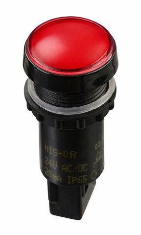 Indikační signálka HIS-06 R 132AC/DC 22mm červená ELECO 991938