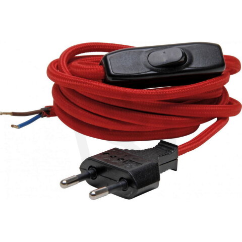 140312092 Cable lead with black euro plu