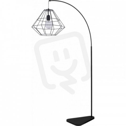 DIAMOND black stoj.lampa 60W E27