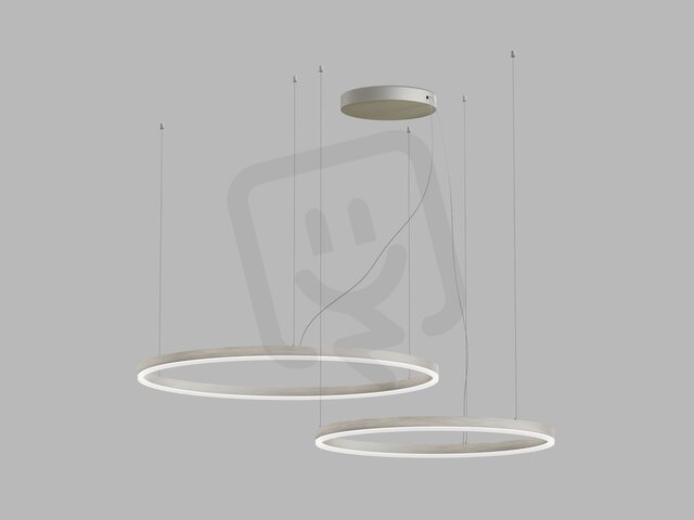 Závěsné svítidlo LED2 CIRCLE SET 2 P-Z, N ZIGBEE TW 104W 2700K-4000K matný nikl