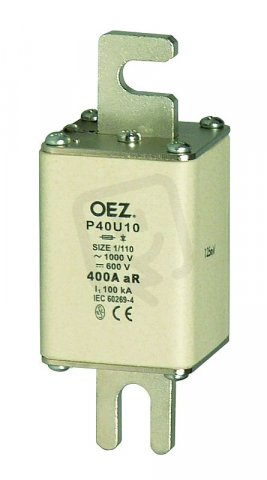 P40U10 80A aR Pojistková vložka,jištění polovodičů AC 1000V/DC 600V OEZ:06548