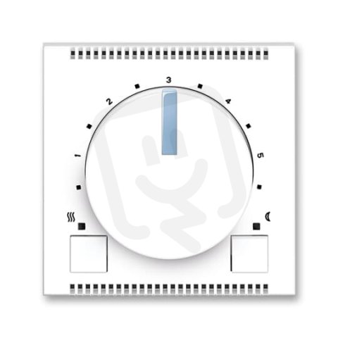 Termostat univerzální otočný 3292M-A10101 41 bílá/ledová modrá Neo ABB