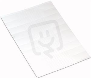 Kartonové cedule pro laserové tiskárny 9,5x25mm bílá WAGO 209-113