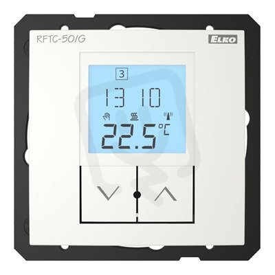 Bezdrátový regulátor teploty (ledová) RFTC-50/G ledová ELKO EP 8595188148771