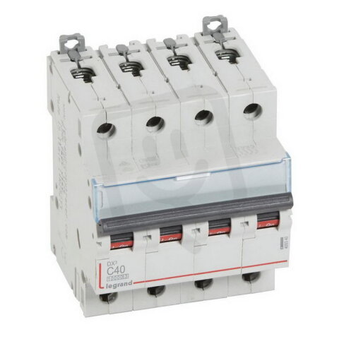 DX3 JISTIČ, 4 PÓLOVÝ, CHAR. C,40A 10000A/16KA LEGRAND 409340
