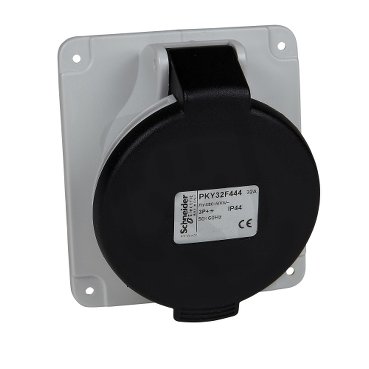 Zásuvka vest. Fast connect 16A 3P+N+PE 480-500V IP44 50-60Hz SCHNEIDER PKY16F445