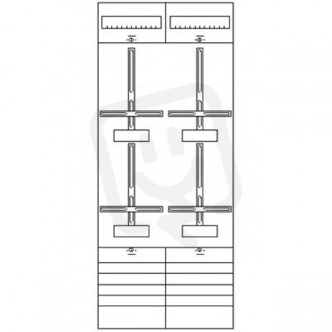 2ZF42 -modul pro 4 elektroměry