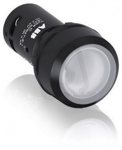 CP1-13C-10, Tlačítko čiré, prosvětlené, včetně LED ABB 1SFA619100R1318
