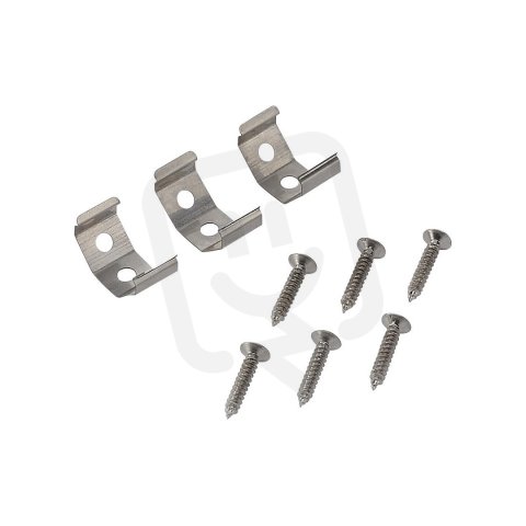 Fastening clips 45° for BATTENLED series